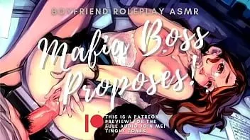 Riproduci Il boss della mafia propone a una sugar baby! gola profonda e imbavagliare il tuo capo! asmr m4f voce maschile