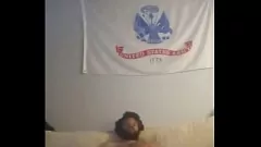 play Big Dicked Stud Jerks Off in Uniform: Cum Shot Bukkake
