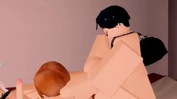 Reproducir Stripper de Roblox es follada en un condominio por un tipo al azar y se corre