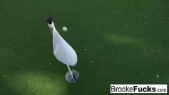 Afspelen Brooke Brand en Alice in een stomende Halloween lesbische seks met grote tieten en naakte kontactie